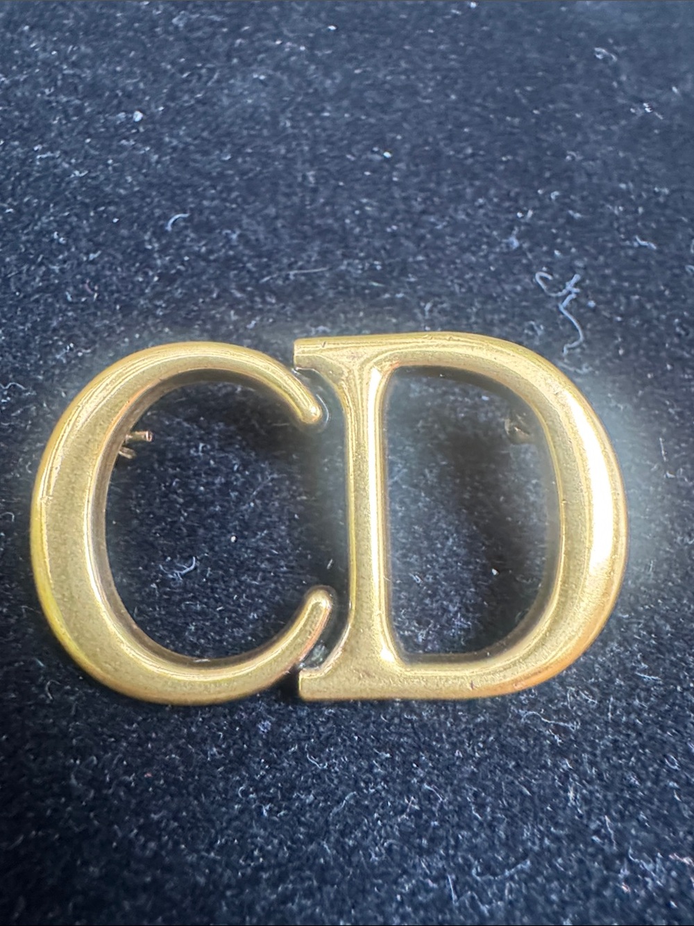 Brooch Gold tone Statement Accessory